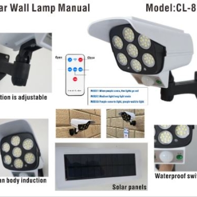 ĐÈN CẢM BIẾN NĂNG LƯỢNG HÌNH CAMERA