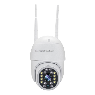 Camera Ngoài Trời Yoosee PTZ MINI 16 LED FULL HD, XOAY 360 ĐỘ