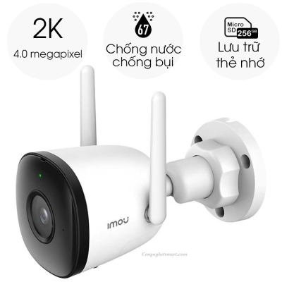 CAMERA WIFI IMOU NGOÀI TRỜI IPC-F42P - 4MPX