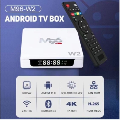 Android TV Box M96-W2 Ram 2GB Rom 16GB